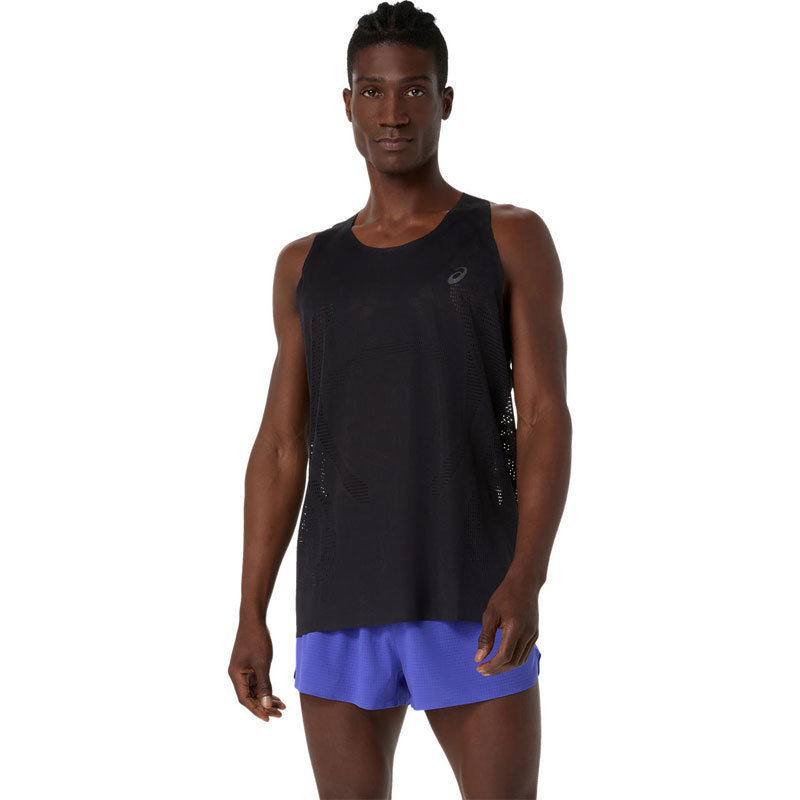 アシックス メタラン シングレット METARUN SINGLET メンズランニングウェア ASICS 2026SS wasm(2011d508001)