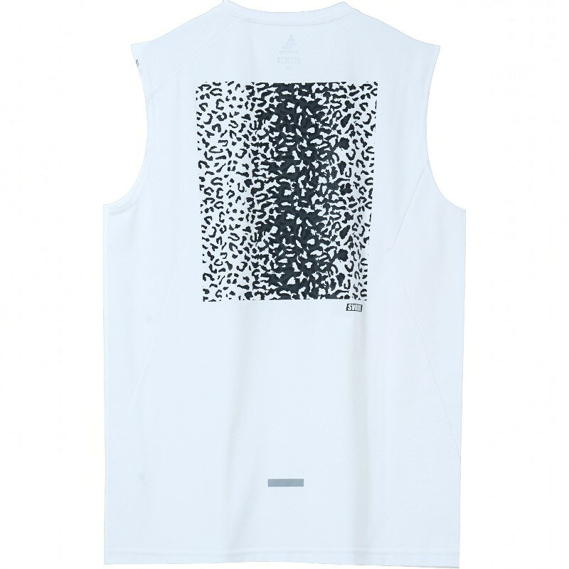 商品名: LEOPARDノースリーブ 品番: 7263-24800 カラー: WHITEBK カラー名称: WHITEBK LEOPARDノースリーブ 商品コード：7263-24800 原産国：中国 吸水性・透け防止・UVケア（UPF50+）を備えた高機能素材を採用したノースリーブシャツ。 背面のグラフィックが、しなやかに加速するイメージを視覚化した一着。 ●素材 ポリエステル51%　複合繊維(ポリエステル)49% ●サイズ S ( 着丈：64cm / 身幅：48cm / 肩幅：37.5cm / 裾幅：48cm ) M ( 着丈：67cm / 身幅：50cm / 肩幅：39.5cm / 裾幅：50cm ) L ( 着丈：70cm / 身幅：52cm / 肩幅：41.5cm / 裾幅：52cm ) XL ( 着丈：73cm / 身幅：54cm / 肩幅：43.5cm / 裾幅：54cm ) スボルメ スボルメランニング SVOLME ランニングシャツ ノースリーブシャツ タンクトップ タンク ランニングウェア マラソン ランニング プラクティスシャツ