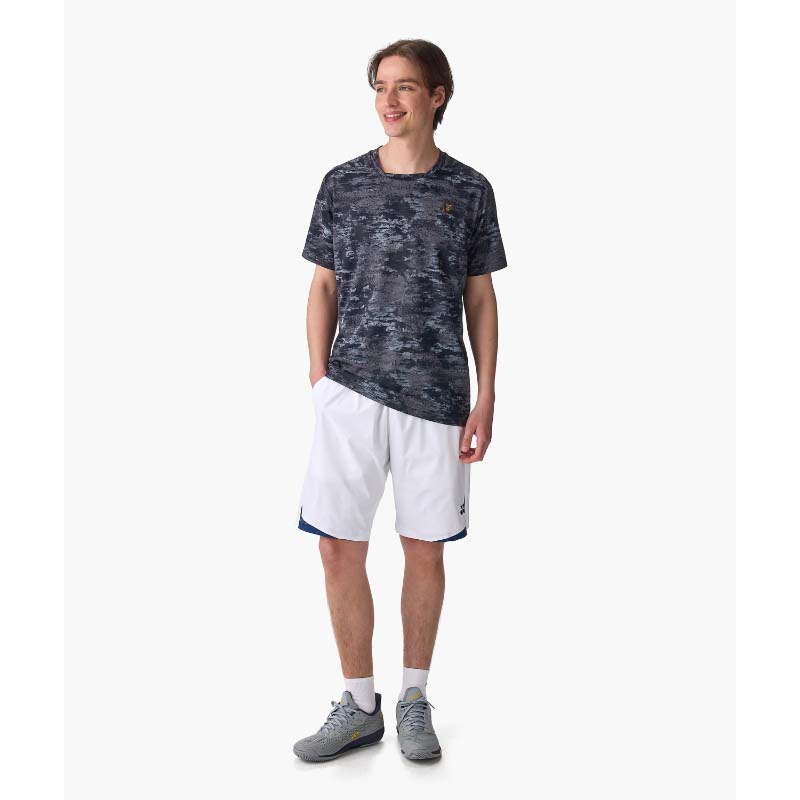ヨネックス ユニ ゲームシャツ 半袖 Tシャツ ラケットスポーツ ●メーカー：ヨネックス ●仕様：ベリークール、UVカット、吸汗速乾、制電 ●素材：ポリエステル100% ●原産地：中国 半袖 Tシャツ バドミントン テニス スポーツウェア トップス 練習着 練習 部活