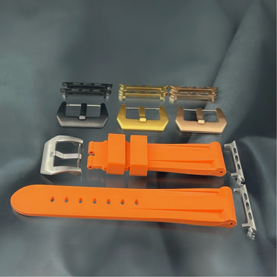 オレンジ ソリッド ラバー ベルト バンド ホールバックル アップルウォッチ 動画 極太 極厚 シリーズ9 シリーズ8 ウルトラ シリーズ7 SE2 シリーズ7 シリーズ6 SE シリーズ5 シリーズ4 シリーズ3 49mm 45mm 41mm 44mm 40mm 38mm 42mm applewatch