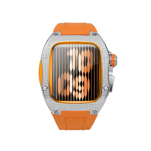 アップルウォッチ シルバー czダイヤモンド ステンレス ケース オレンジ ラバーベルト 45mm 44mm シリーズ9 シリーズ8 シリーズ7 シリーズ6対応 動画 シリーズ7 applewatch アップルウォッチ用 シリーズ 5 シリーズ4 SE SE2 アップルウォッチ シルバー czダイヤモンド ステンレス ケース オレンジ ラバーベルト 45mm 44mm シリーズ9 シリーズ8 シリーズ7 シリーズ6対応 動画 シリーズ7 applewatch アップルウォッチ用 シリーズ 5 シリーズ4 SE SE2