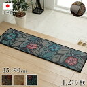 イケヒコ 純国産 い草玄関マット 「Fなでしこ 上がり框」 ブルー 約35×90cm(裏:ウレタン) エレガント ブルー 8817800【代引き不可】【北海道沖縄離島は配送不可】-お取り寄せ品-