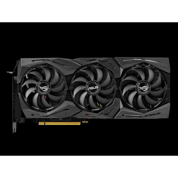 グラフィックボード・ビデオカード ASUS(エイスース・アスース) ROG-STRIX-RTX2080TI-O11G-GAMING (搭載チップ:NVIDIA/GeForce RTX 2080 Ti バスインターフェイス:PCI Express 3.0 モニタ端子:HDMIx2/DisplayPortx2/USB Type-Cx1 メモリ:GDDR6/11GB)