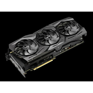 グラフィックボード・ビデオカード ASUS(エイスース・アスース) ROG-STRIX-RTX2080TI-O11G-GAMING (搭載チップ:NVIDIA/GeForce RTX 2080 Ti バスインターフェイス:PCI Express 3.0 モニタ端子:HDMIx2/DisplayPortx2/USB Type-Cx1 メモリ:GDDR6/11GB)