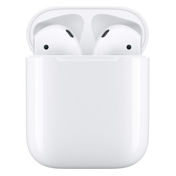 イヤホン・ヘッドホン APPLE アップル AirPods with Charging Case 第2世代 有線充電ケース MV7N2J/A 完全ワイヤレス 左右分離型 4549995069389