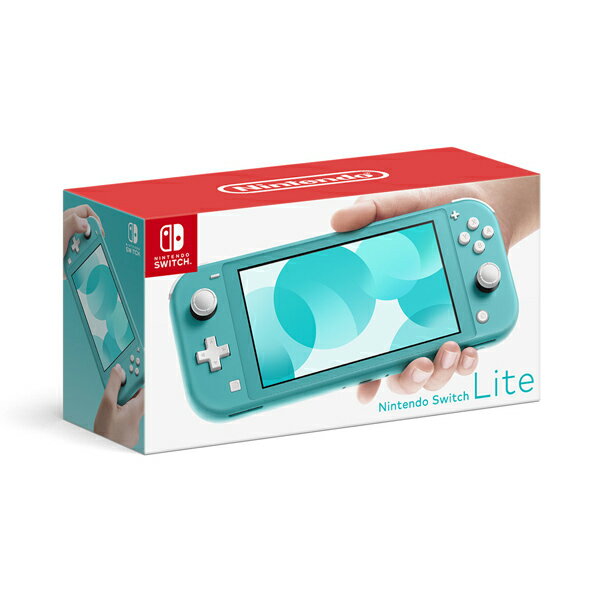 【新品未開封品】任天堂 Nintendo Switch Lite ターコイズ 携帯ゲーム機 本体 ニンテンドースイッチライト 軽量 持ち運び可能 最大8台まで対戦可能 [SWITCHLITEターコイズ] 4902370542943