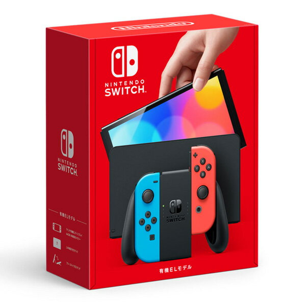 ڥݥȥåפ510ȥŹоݡۡڿ̤ʡǤŷƲ Nintendo Switch ͭELǥ HEG-S-KABAA ֥ͥ롼ͥå  ˥ƥɡå֥ͥ롼ͥå Neon Blue Neon Red HEGSKABAA 4902370548501