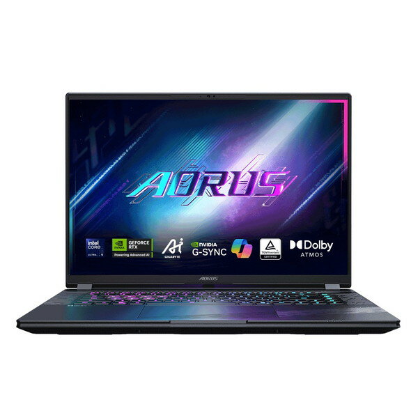 新世代AI体験を実現するノートPC GIGABYTE AORUS ELITE 16 BWHC3JPC94SH Intel Core Ultra 9 275HX NVI..