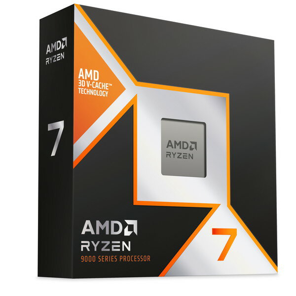 CPU AMD Ryzen 7 9850X3D without Cooler 100-100001973WOF Zen5 4.7-5.6GHz 8コア 16スレッド socket AM5 0730143318280
