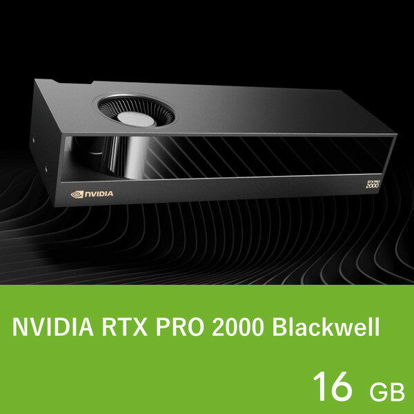 Other - NVIDIA グラフィックボード NVIDIA RTX PRO 2000 Blackwell (LP) PCIe 5.0 x8 MiniDisplayPort 2.1b x4 メモリ:GDDR7/16GB 最大消費電力:70W【代引き不可】 4537694368568