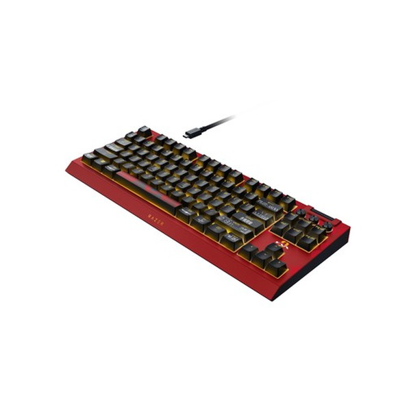 【3月26日出荷予定】エヴァンゲリオン ゲーミングキーボード Razer レイザー BlackWidow V4 TKL HyperSpeed EVANGELION (EVA-02) Edition RZ03-05481000-R3A1【日本正規代理店保証品】 4573626730492