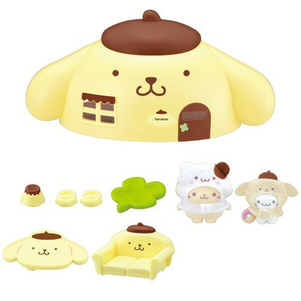 【新品未開封品 大特価品】ぷちとも Sanrio characters ポムポムプリンのおうち おもちゃ こども 子供 人形遊び 3歳から サンリオキャラ 4582769906558