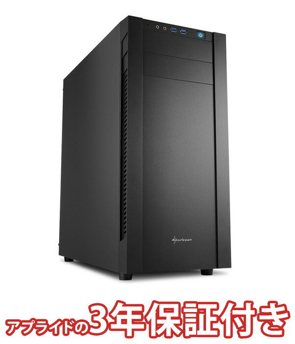【期間限定割引クーポン配布中】(3年保証 BTO デスクトップパソコン) Barikata Middle BMI79700KS02 (基本構成 CPU:Core i7 9700K/メモリ:DDR4 8GB/SSD:240GB/HDD:-/電源:500W 80PLUS Bronze/グラボ:-) BTOパソコン 新品