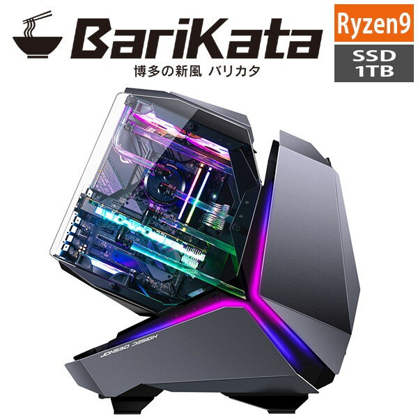 【ポイントアップで5月15日がおトク★店内全品対象】【帝Zen4】ゲーミングPC Ryzen9 7950X3D/メモリ:32GB RGB/SSD:1TB Gen4/850W Barikata RAIZAN-422419 BTOパソコン ゲーミングデスクトップパソコン 新品 7777-RZAT9795X3B6M5-20230324-SG