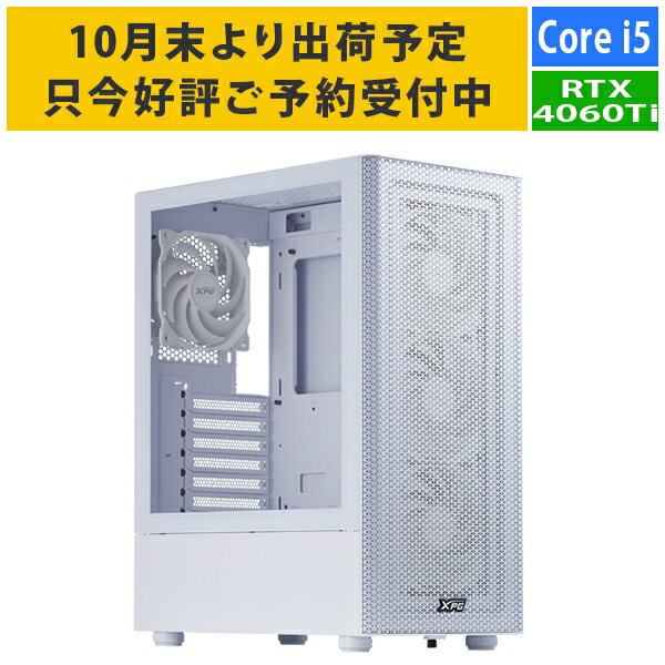 【RTX4060Ti】【10月末より出荷予定】ゲーミングPC Corei5 12400F/メモリ:16GB/SSD:1TB Gen4x4/650W/GeForce RTX4060Ti 8GB Barikata Katamen-433437 BTOパソコン ゲーミングデスクトップパソコン 新品 7777-Katamen433437-soku