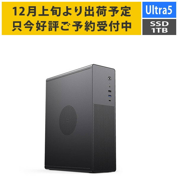 【12月上旬より順次出荷予定】デスクトップPC Core Ultra5 225/メモリ:16GB/SSD:1TB NVMe/300W Barikata ROGRESS-446045 BTOパソコン デスクトップパソコン 新品 7777-P'ROGRESS446045