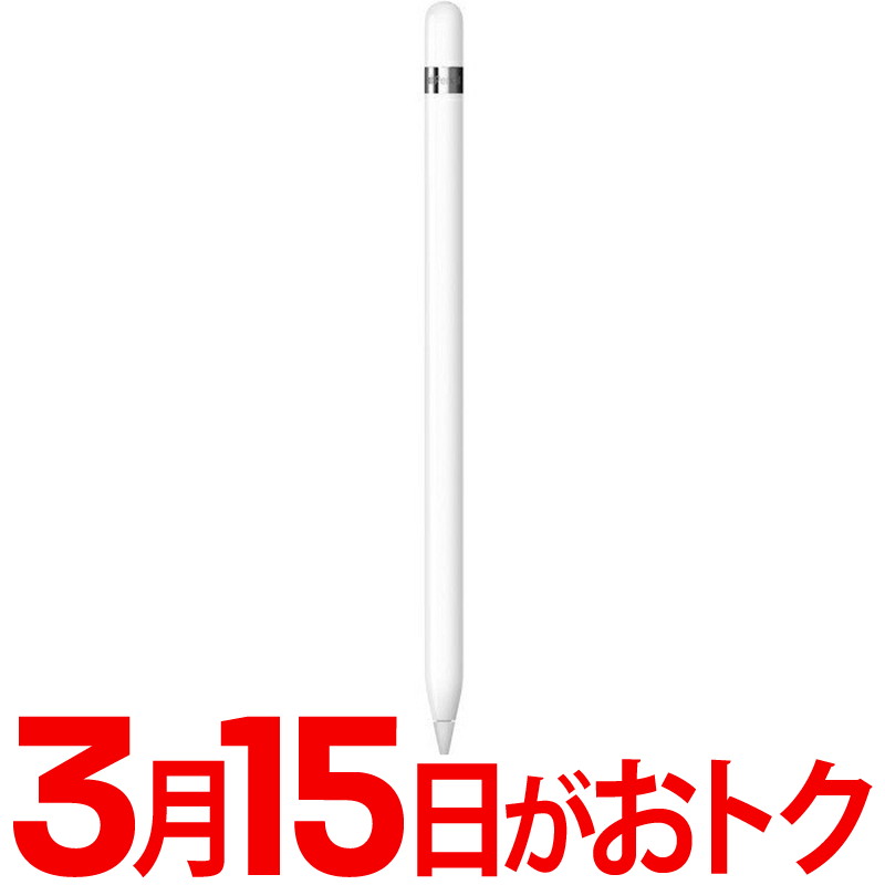【最大2,000円OFFクーポン★3月15日★店内全品対象】【新品 未開封品】アップル Apple Pencil 第1世代 MK0C2J/A 【対応機種をご確認の上お買い求めください】[MK0C2JA] 4547597942048のサムネイル