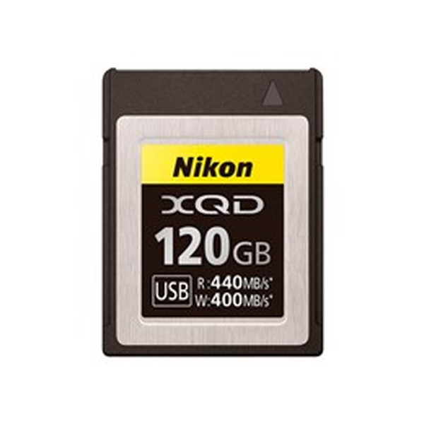 【ポイントアップで6月10日がおトク★店内全品対象】XQDメモリーカード Nikon / ニコン XQDメモリーカード MC-XQ120G [120GB] 【キャンセル不可・北海道沖縄離島配送不可】 0057-4955478180531-ds 4955478180531-ds