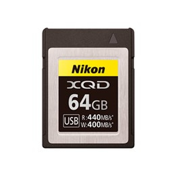 【ポイントアップで6月10日がおトク★店内全品対象】XQDメモリーカード Nikon / ニコン MC-XQ64G [64GB] 【キャンセル不可・北海道沖縄離島配送不可】 0057-4955478180524-ds 4955478180524-ds