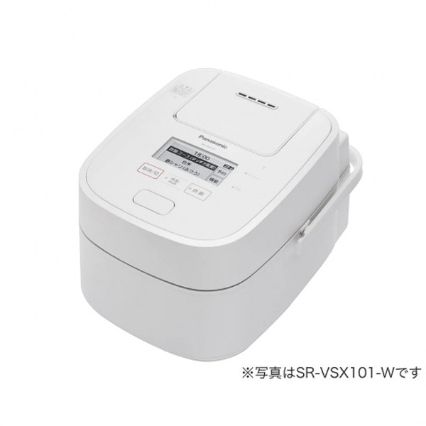 【ポイントアップで5月15日がおトク★店内全品対象】炊飯器 Panasonic / パナソニック おどり炊き SR-VSX181-W [ホワイト] 【キャンセル不可・北海道沖縄離島配送不可】 0057-4549980470121-ds 4549980470121-ds