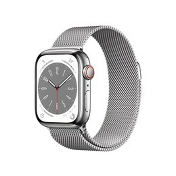 ウェアラブル端末・スマートウォッチ アップル / APPLE Apple Watch Series 8 GPS+Cellularモデル 41mm MNJ83J/A [シルバーステンレススチールケース/シルバーミラネーゼループ] 【キャンセル不可・北海道沖縄離島配送不可】 0057-4549995340013-ds 4549995340013-ds