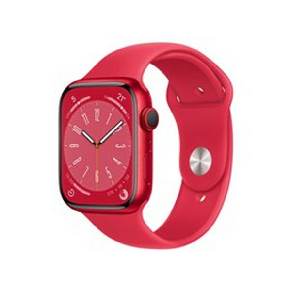 【ポイントアップで5月25日がおトク】ウェアラブル端末・スマートウォッチ アップル / APPLE Apple Watch Series 8 GPS+Cellularモデル 45mm MNKA3J/A [(PRODUCT)REDスポーツバンド] 【キャンセル不可・北海道沖縄離島配送不可】 0057-4549995340105-ds 4549995340105-ds