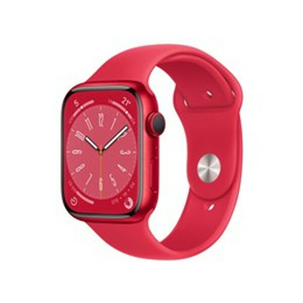 ウェアラブル端末・スマートウォッチ アップル / APPLE Apple Watch Series 8 GPSモデル 45mm MNP43J/A [(PRODUCT)REDスポーツバンド] 【キャンセル不可・北海道沖縄離島配送不可】 0057-4549995337341-ds 4549995337341-ds