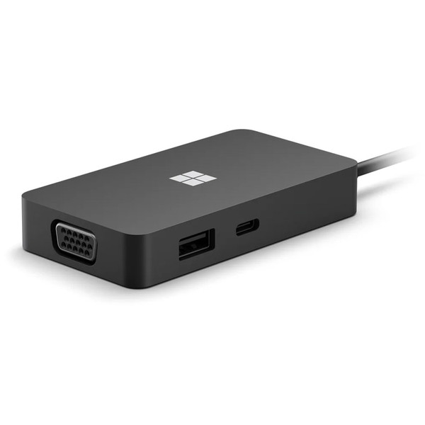 USBハブ Microsoft / マイクロソフト Surface USB-C トラベル ハブ 161-00006 [ブラック] 【キャンセル不可・北海道沖縄離島配送不可】 0057-4549576230399-ds