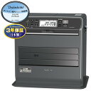 ダイニチ 石油ファンヒーター木造12畳コンクリート17畳 FW-4724SGX(K) ストーンブラック 3枚の動くフラップでお部屋全体を快適に暖める..