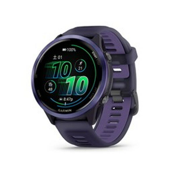 スマートウォッチ・ウェアラブル端末 ガーミン Forerunner 570 010-02971-32 Purple 47mm AMOLED搭載 音声操作 Suica対応GPSスマートウォッチ【国内正規流通品】 【キャンセル不可・北海道沖縄離島配送不可】 0057-0753759354565-ds