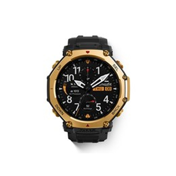 Rakuten - スマートウォッチ・ウェアラブル端末 Zepp Health Amazfit T-Rex 3 Pro [ブラックゴールド] 【キャンセル不可・北海道沖縄離島配送不可】 0057-6972596109341-ds