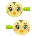 アンパンマン ヘアアクセサリー まえがみクリップ メロンパンナちゃん おもちゃ -お取り寄せ-【キャンセル不可・北海道沖縄離島配送不可】 0389-4971404320550-ds