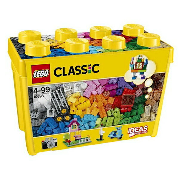 【ポイントアップで5月10日がおトク★店内全品対象】LEGO 10698 クラシック・黄色のアイデアボックス＜スペシャル＞ おもちゃ こども 子供 レゴ ブロック 4歳 -お取り寄せ-【キャンセル不可・北海道沖縄離島配送不可】 0389-5702015357197-ds