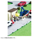 トミカワールド トミカタウン どうろ工事現場(トミカ&情景パーツ付き) おもちゃ こども 子供 男の子 ミニカー 車 くるま 3歳 -お取り寄せ-【キャンセル不...