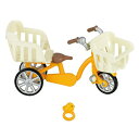シルバニアファミリー カ-625 三人乗り自転車 おもちゃ こども 子供 女の子 人形遊び 家具 3歳から -お取り寄せ-【キャンセル不可・北海道沖縄離島配送不可】 0389-4905040287304-ds