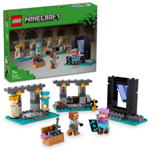 LEGO レゴ マインクラフト 武器庫 21252 おもちゃ こども 子供 レゴ ブロック 7歳 MINECRAFT -マインクラフト- -お取り寄せ-【キャンセル不可・北海道沖縄離島配送不可】 0389-5702017583280-dsのサムネイル