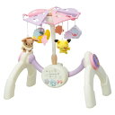 モンポケ 7ステップメリージム おもちゃ こども 子供 知育 勉強 ベビー 0歳から ポケモン -お取り寄せ-【キャンセル不可・北海道沖縄離島配送不可】 0389-4903447607800-ds
