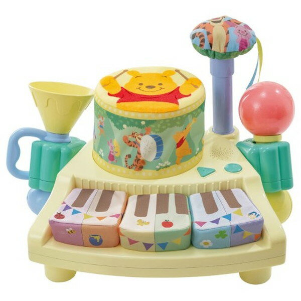 Training Toys - やわらかズンチャカバンド くまのプーさん おもちゃ こども 子供 知育 勉強 0歳8ヶ月 -お取り寄せ-【キャンセル不可・北海道沖縄離島配送不可】 0389-4904810993582-ds