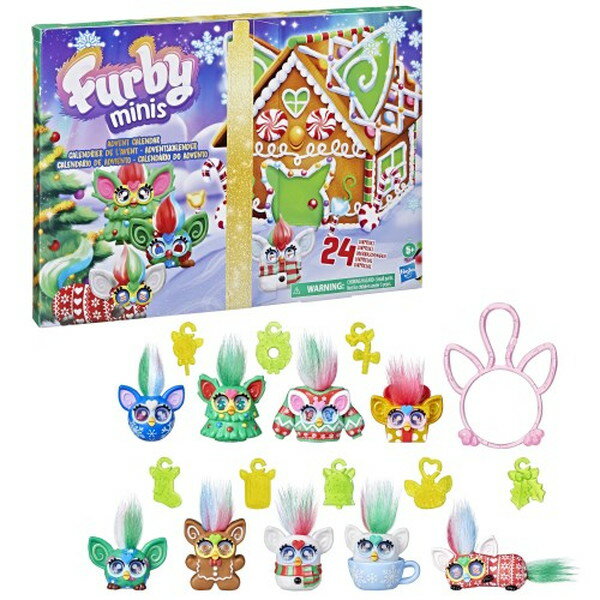 ファービー ミニ アドベントカレンダー おもちゃ こども 子供 女の子 5歳から -お取り寄せ-【キャンセル不可・北海道沖縄離島配送不可】 0389-5010996325129-ds