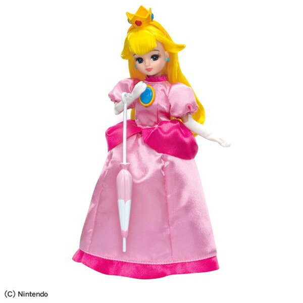 リカちゃん スーパーマリオ リカちゃん ピーチ姫スタイル おもちゃ こども 子供 人形遊び 3歳から タカラトミーマーケティング -お取り寄せ-【キャンセル不可・北海道沖縄離島配送不可】 0389-4904810093268-ds