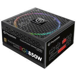 Thermaltake TOUGHPOWER GRAND RGB -850W -NON DPS-PS-TPG-0850FPCGJP-R PC電源 ATX 850W 80PLUS Gold【キャンセル不可・北海道沖縄離島配送不可】 -お取り寄せ- 4717964406880-ds