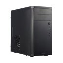 【ポイントアップで4月25日がおトク★店内全品対象】Fractal Design Core 1100 マイクロタワーPCケース FD-CA-CORE-1100-BL【キャンセル不可 北海道沖縄離島配送不可】-お取り寄せ品- 4537694183352-ds