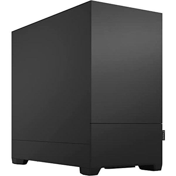 Fractal Design Pop Mini Silent Black Solid マイクロタワーPCケース FD-C-POS1M-01【キャンセル不可・北海道沖縄離島配送不可】-お取り寄せ品- 4537694286374-ds