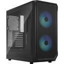 Fractal Design Focus 2 RGB Black TG Clear Tint ミドルタワーPCケース FD-C-FOC2A-03【キャンセル不可・北海道沖縄離島配送不可】-お取り寄せ品- 4537694288026-ds