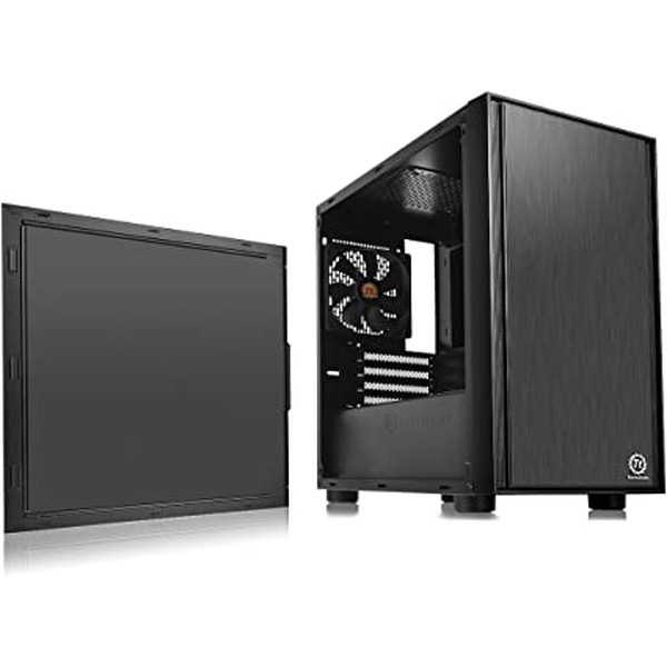 【ポイントアップで5月25日がおトク★店内全品対象】Thermaltake Versa H17 -NoWindow- マイクロタワーPCケース CA-1J1-00S1NN-00【キャンセル不可 北海道沖縄離島配送不可】-お取り寄せ品- 4711246871052-ds