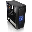 Thermaltake Versa H26 Black /w casefan ミドルタワーPCケース CA-1J5-00M1WN-01【キャンセル不可 北海道沖縄離島配送不可】-お取り寄せ品- 4711246871656-ds