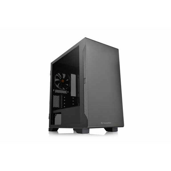 【ポイントアップで5月15日がおトク★店内全品対象】Thermaltake S100 TG マイクロタワーPCケース CA-1Q9-00S1WN-00【キャンセル不可 北海道沖縄離島配送不可】-お取り寄せ品- 4713227525084-ds