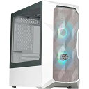 COOLERMASTER マイクロタワーPCケース TD300-WGNN-S00 (TD300 Mesh white) 【キャンセル不可・北海道沖縄離島配送不可...
