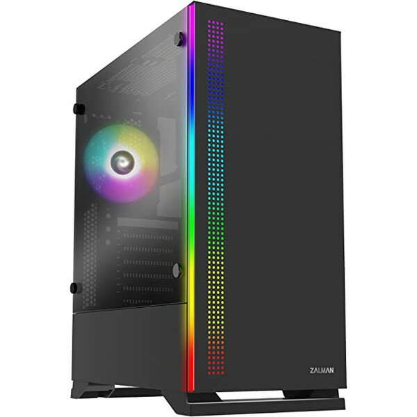 【ポイントアップで6月10日がおトク★店内全品対象】ZALMAN ミドルタワーPCケース S5 Black【キャンセル不可・北海道沖縄離島配送不可】-お取り寄せ品- 8809213769849-ds