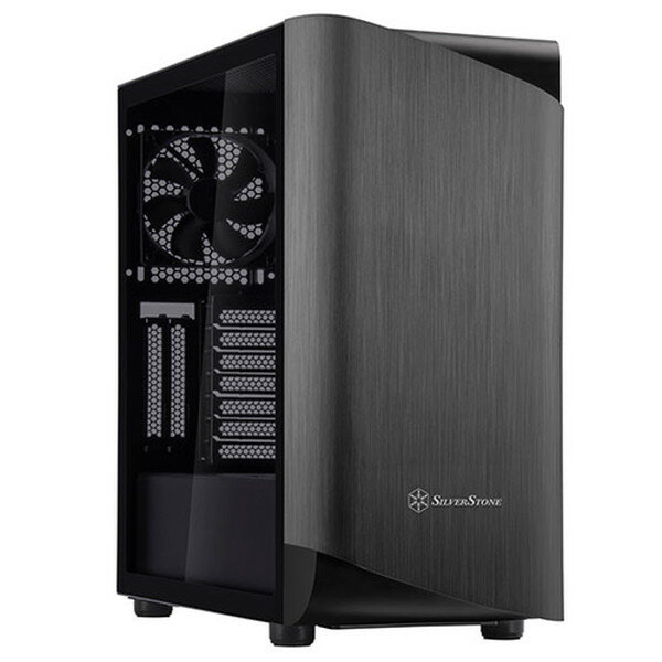 Silverstone ミドルタワーケース SIV-SST-SEA1TB-G 【キャンセル不可・北海道沖縄離島配送不可】-お取り寄せ- 4589657257228-ds